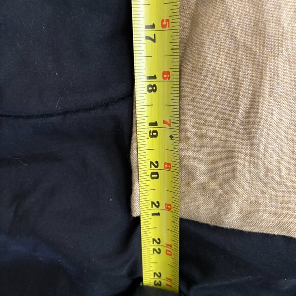 NWOT Linen Peter Pan Collared Short Sleeve Shirt - Size XS, Yellow - Picture 4 of 6